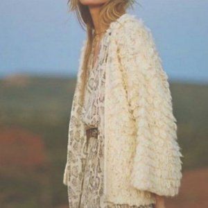 Anthropologie Akemi + Kin Looped Open Front Cardigan (Size O/S)